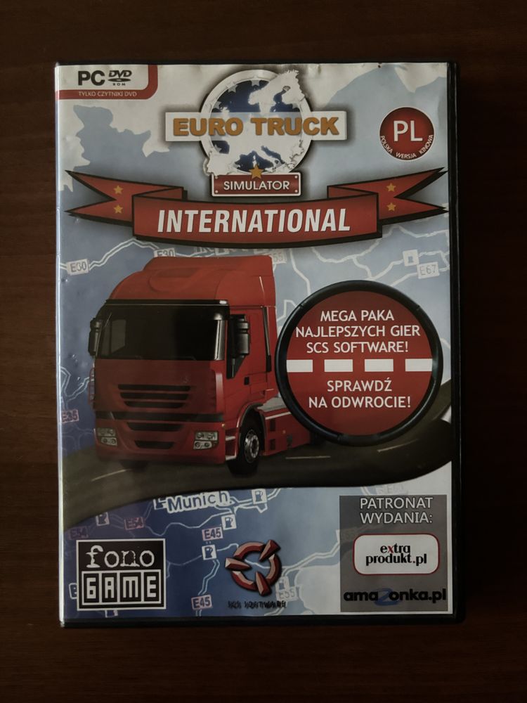 Euro Truck Simulator International - 4 gry PC