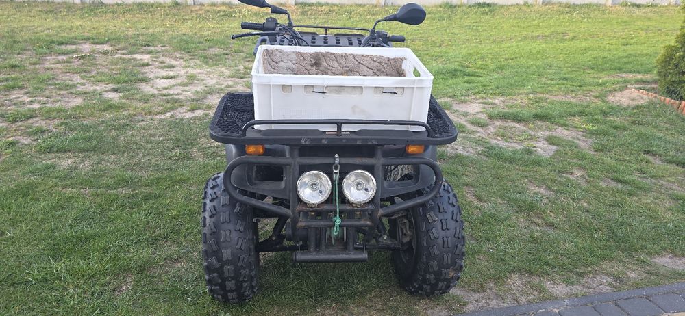 Quad 250 z nowym silnikiem