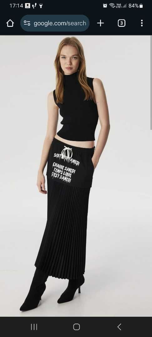 Spódnica Twist SLOGAN PRINTED r40 L