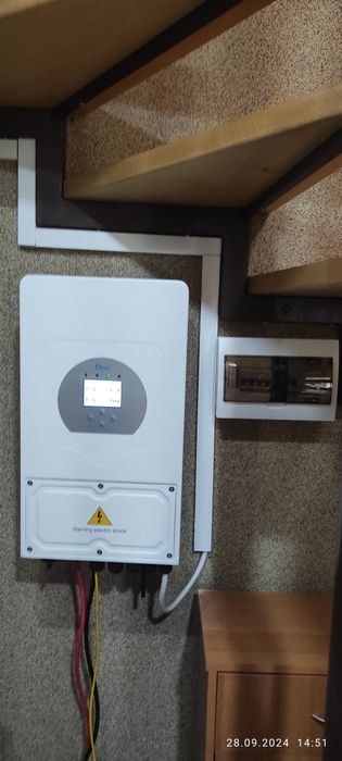 Резервне живлення, монтаж інвертора зарядної станції