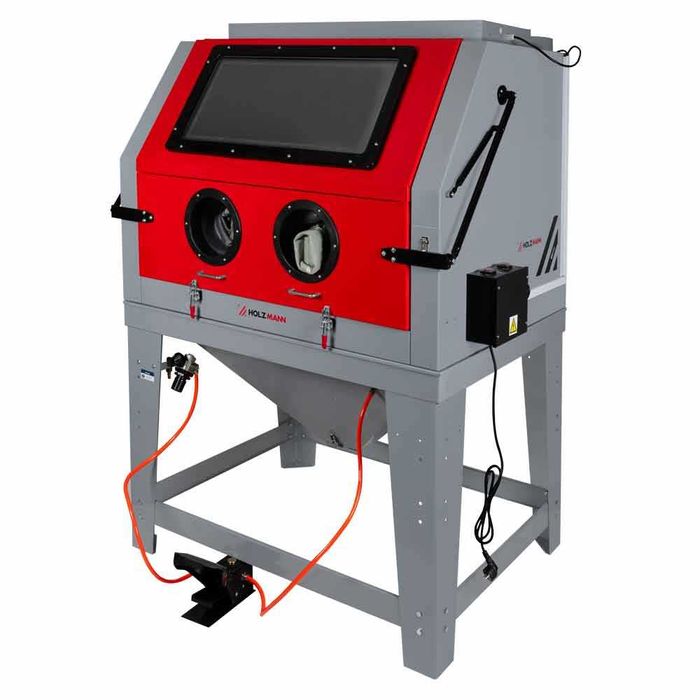 Piaskarka kabinowa kabina do piaskowania 825L górne otwieranie 100kg