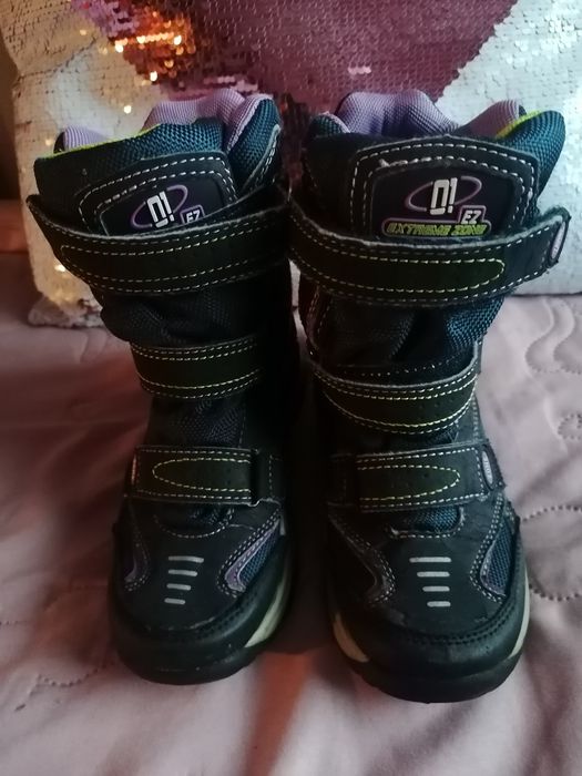 Śniegowce buty zimowe Deltex 30 cortina na zimę kozaki