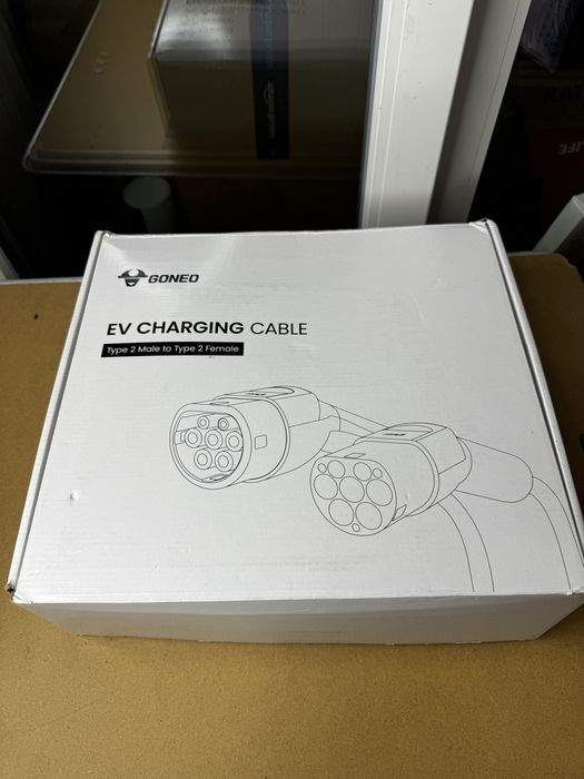 Кабель зарядки Type 2 22 кВт 5 м для електромобіля (GONEO)