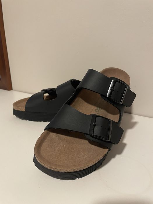 Klapki birkenstock papillo platforma