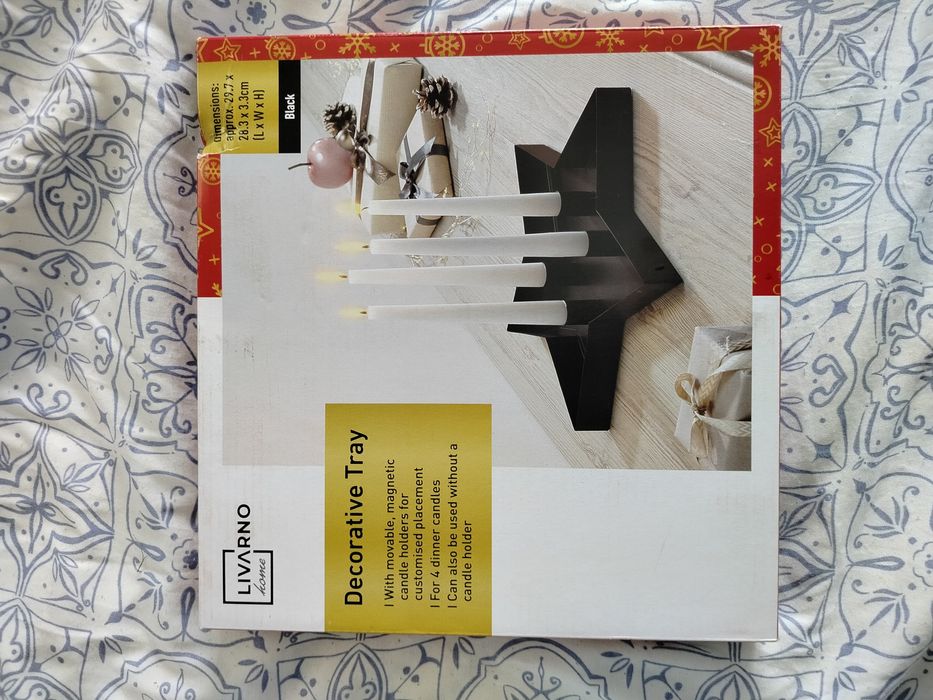 Świecznik adwentowy livarno świąteczny