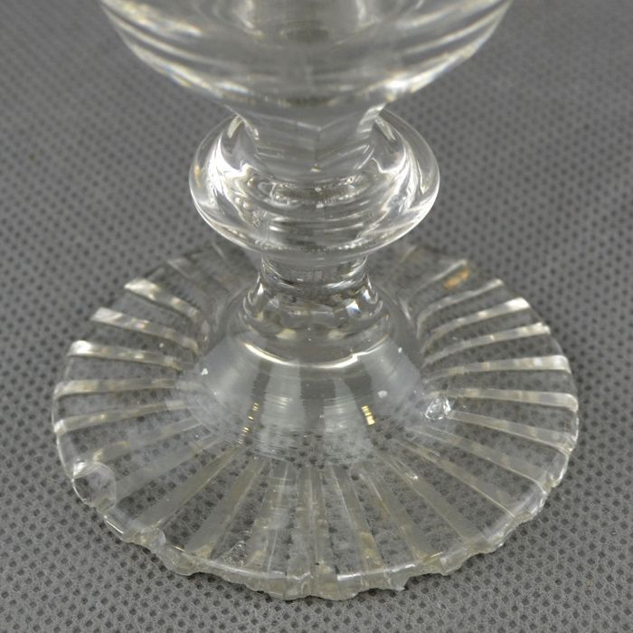 Cálice em Cristal da Fábrica da Vista Alegre – 1824 a 1880 – Séc. XIX