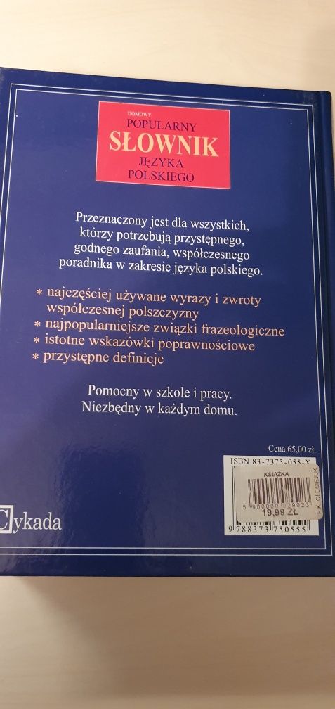 Domowy popularny słownik języka polskiego