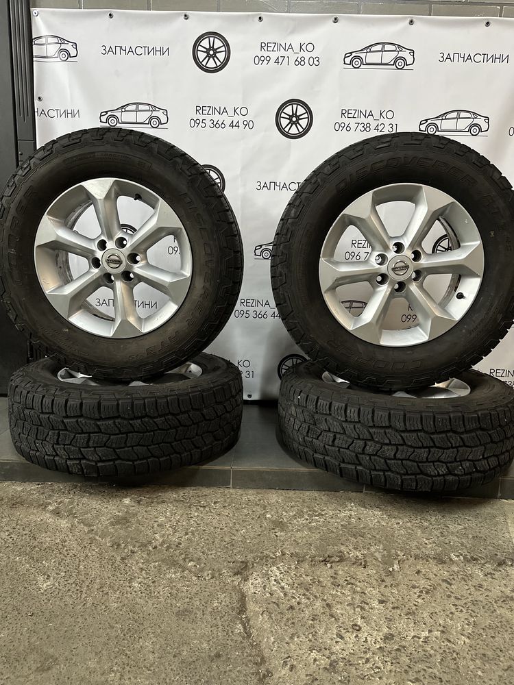 Колеса в зборі 255/65 R17 Discoverer Cooper A/T,диски 6х114.3 R17