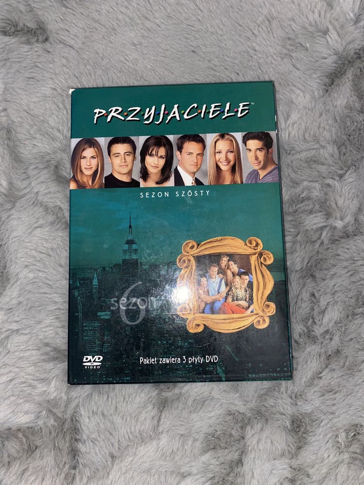 Przyjaciele plyty dvd sezon 6