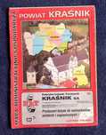 Mapa administracyjno-gospodarcza Kraśnika, Powiat Kraśnik 1999