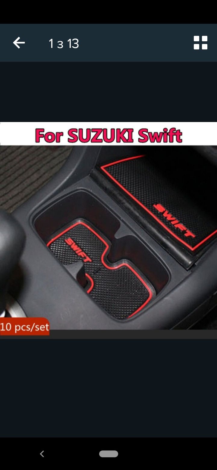 Suzuki Swifft аплікації салона