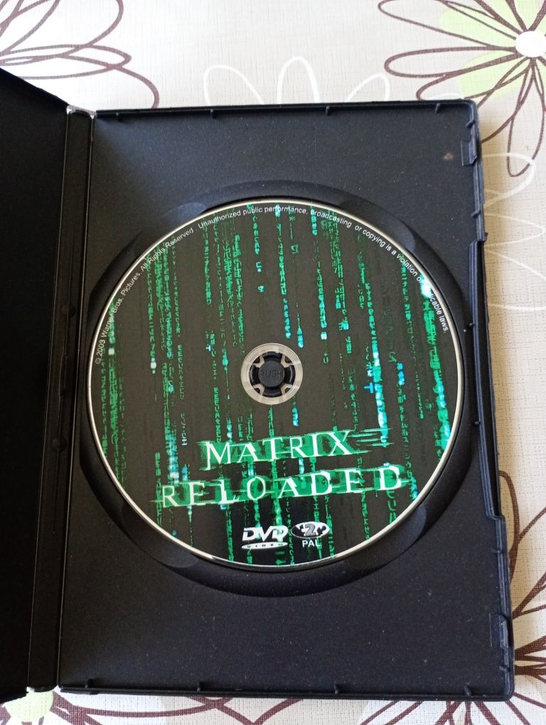 Film DVD Matrix Reloaded science-fiction