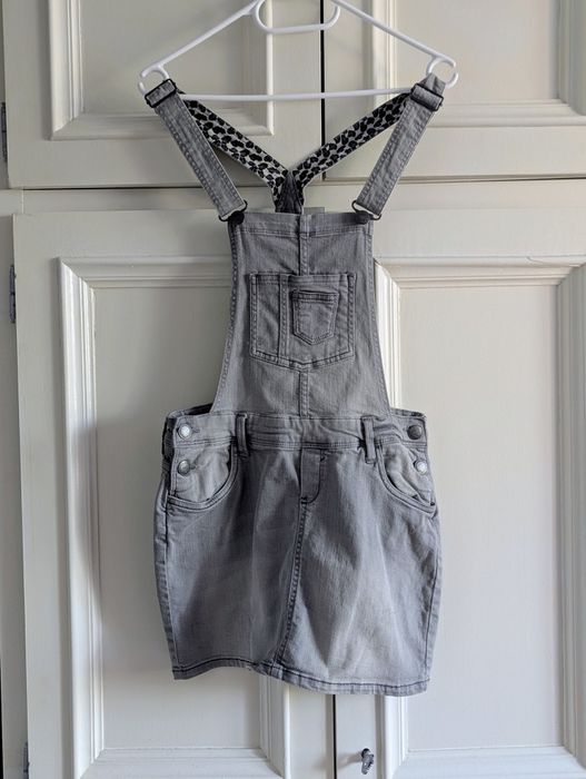 Ogrodniczka spódnica jeansowa C&A