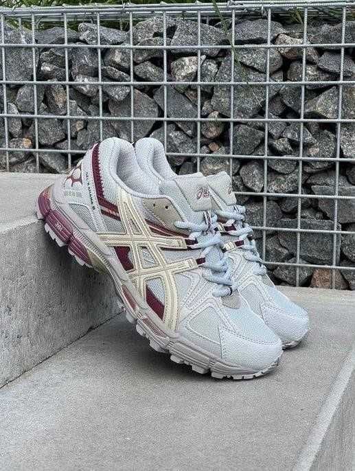 Мужские кроссовки Asics Gel-Kahana 8 Grey Burgundy 39-45 асикс кахана