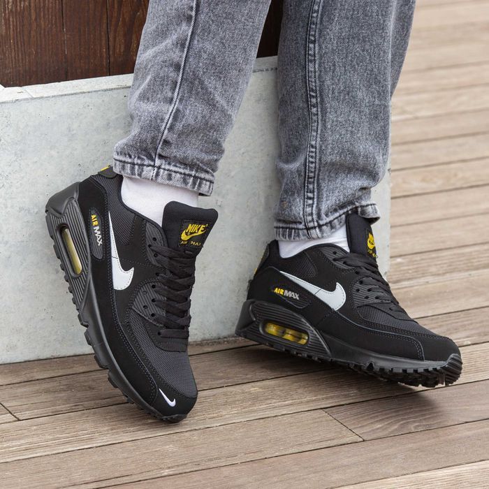 !SALE! Nike Air Max 90 Black Silver 39 40 41 42 43 44 45 найк аир макс