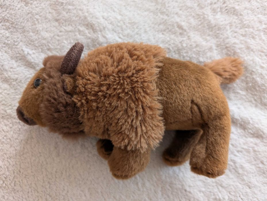 Brązowa maskotka żubr Gang Swojaków Słodziaków jak nowa