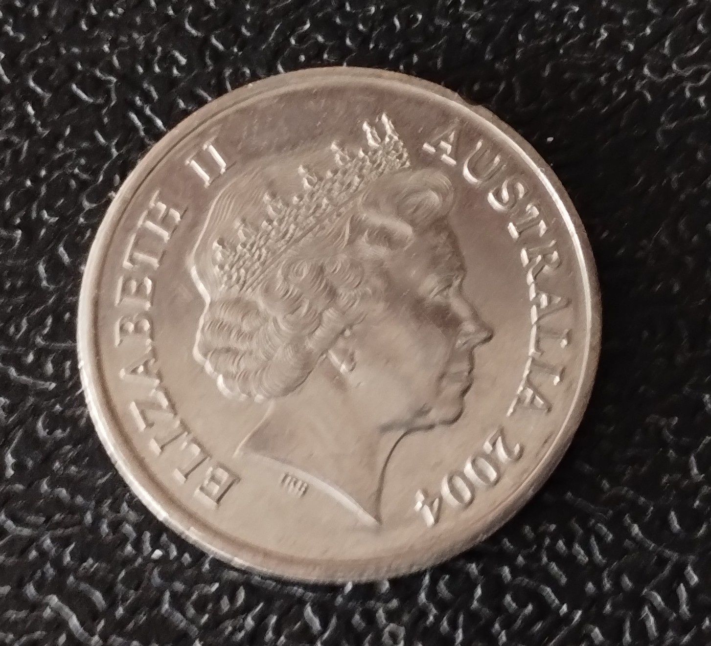 Moneta 20 centów Elżbieta II Australia 2004 dziobak
