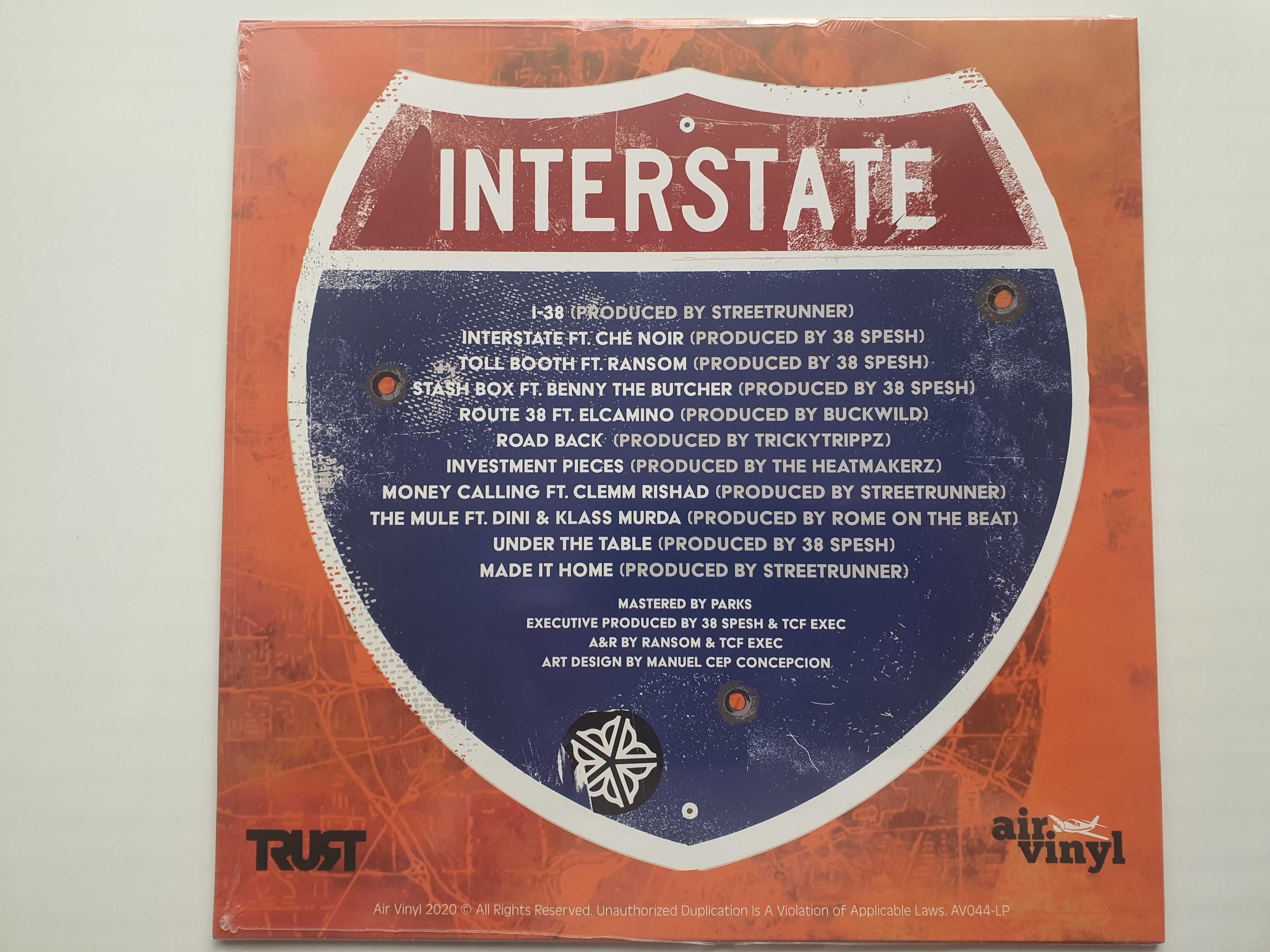 38 Spesh - Interstate 38 / LP / Winyl / FOLIA