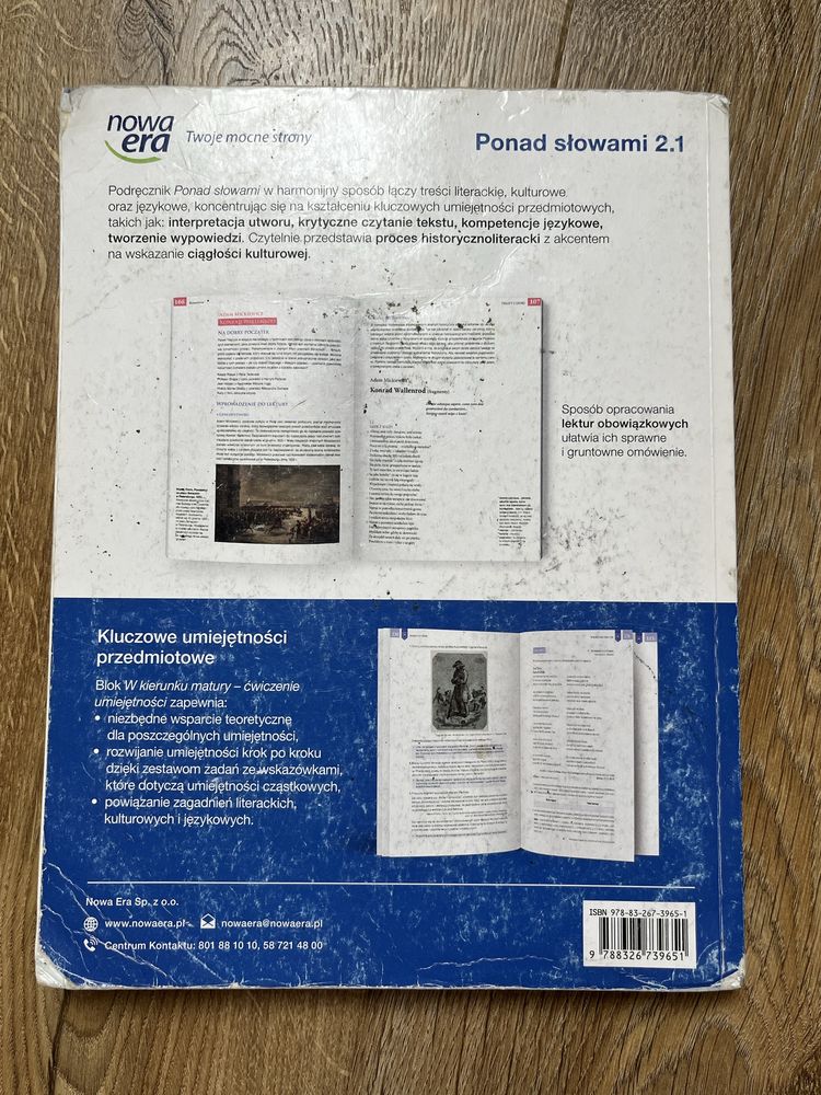 ponad slowami czesc 1 - podrecznik do jezyka polskiego klasa 2