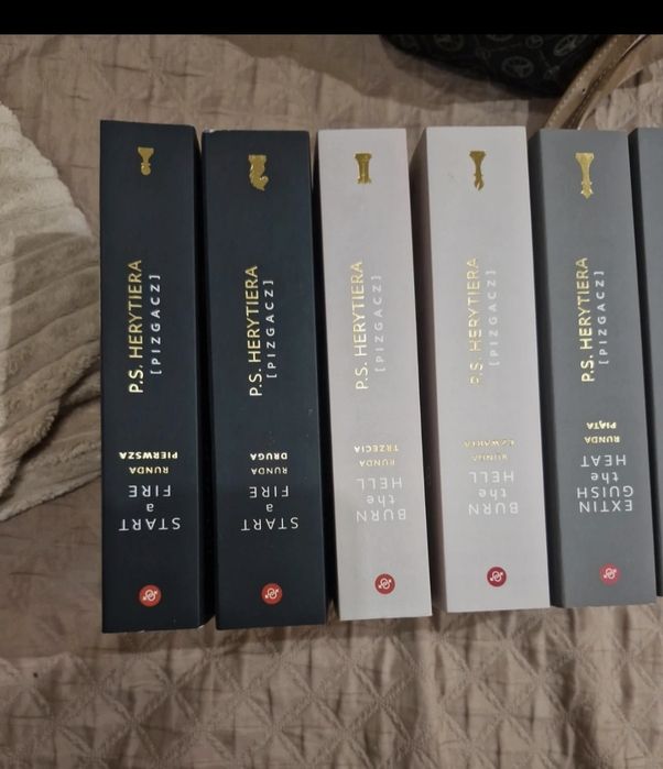 Pakiet 6 książek ps. Herytiera pizgacz