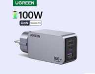Зарядний пристрій UGREEN Nexode Pro 100W GaN Fast Charger (X757)