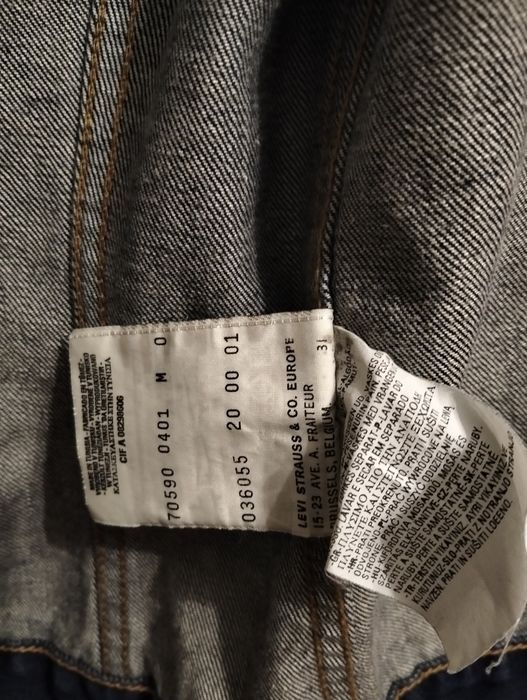 Одяг, жіноча куртка джинсова Levis