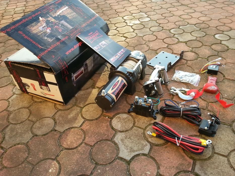 Wyciągarka, wciągarka DRAGON WINCH HIGHLANDER 3500lb 1,6T/3,2T 12V