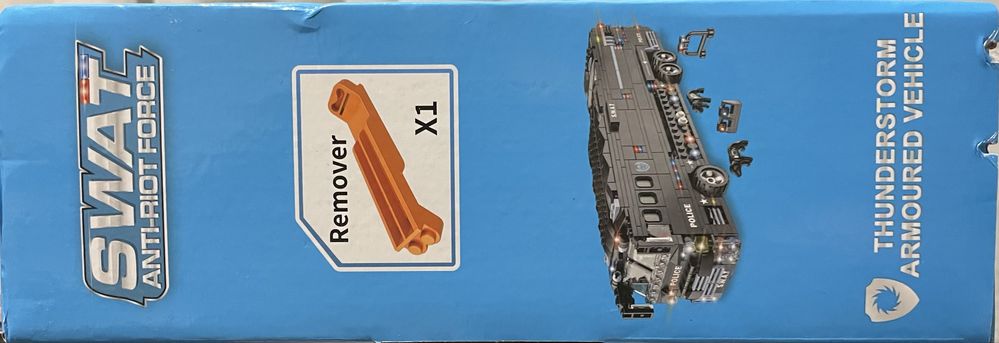 Klocki Woma Swat Anti-Riot Force 1in6 1014pcs