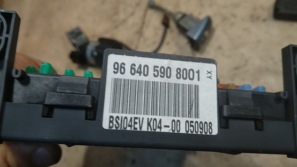 ) Citroen C4 Picasso zestaw startowy stacyjka kluczyk komputer 1.6 HDI