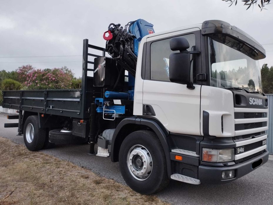 Camião Scania Grua 6 lanços grande capacidade 16,20m 8330 ton