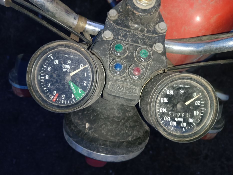 Jawa 350, zarejestrowana