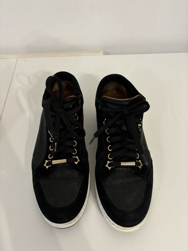 Jimmy Choo Miami Glitter buty sportowe