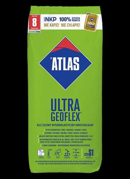 ATLAS ULTRA GEOFLEX klej żelowy wysokoelastyczny  - opakowanie 25 kg