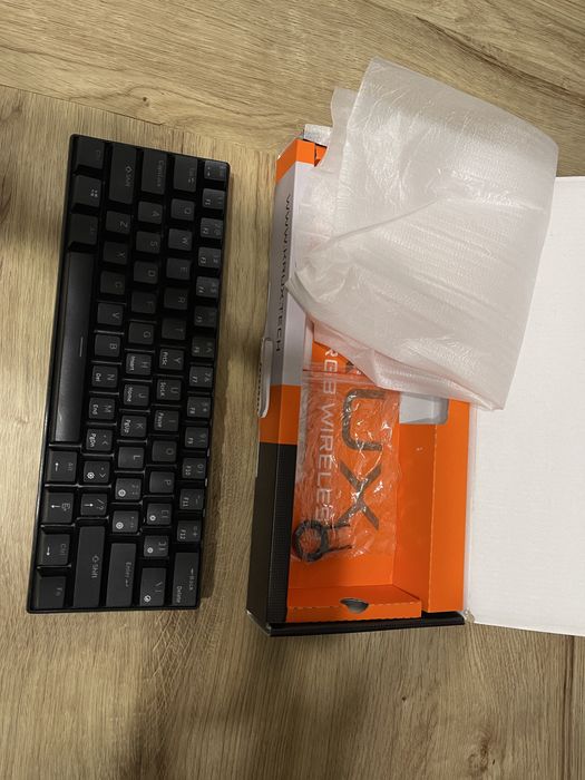 Klawiatura gamingowa Neo Krux Pro RGB bezprzewodowa