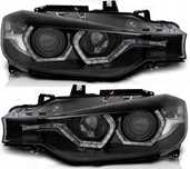 Reflektory Lampy kpl Ringi Angel Engel Led DRL Neon Tuning Bmw 3 f30 f31