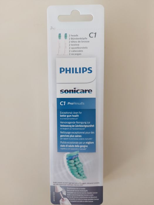 Оригинальні насадки Philips sonicare до електричної зубної щітки