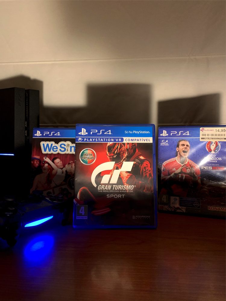 Gran Turismo SPORT + PES2016 +WeSing