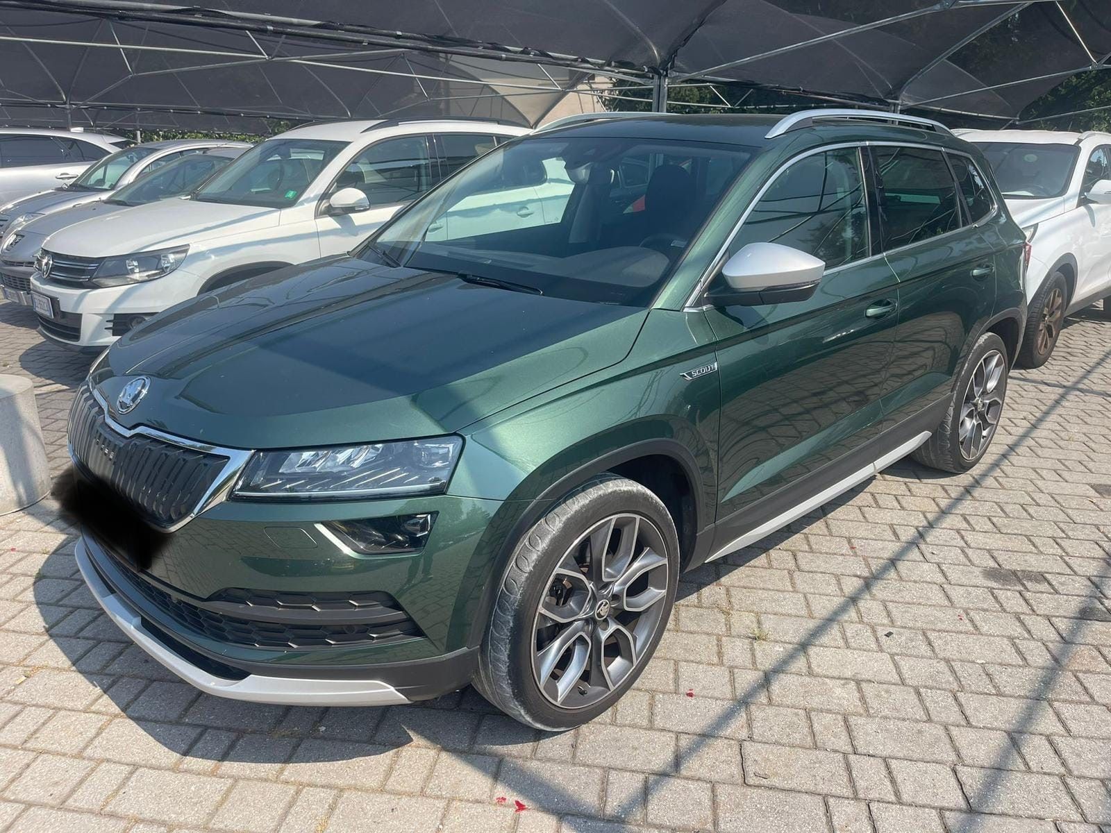 Skoda Karoq Scout - DSG - Zielony -4x4 -Radar