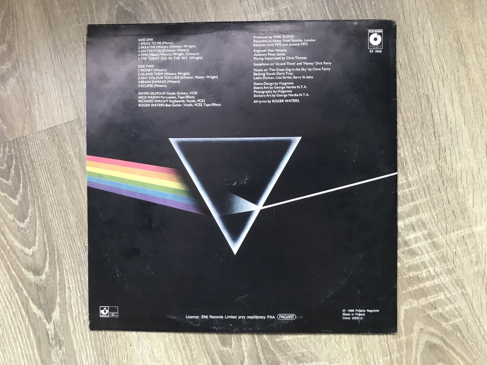 Pink Floyd the dark side of the moon