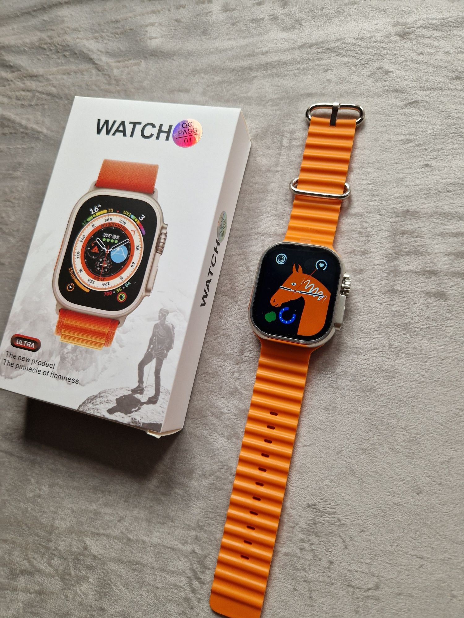 Watch ultra, pomarańczowy