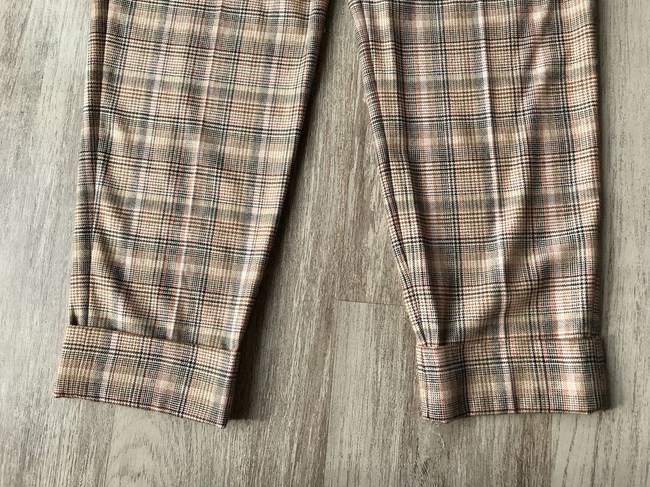 Calças curtas axadrezadas (Massimo Dutti, tamanho 40)