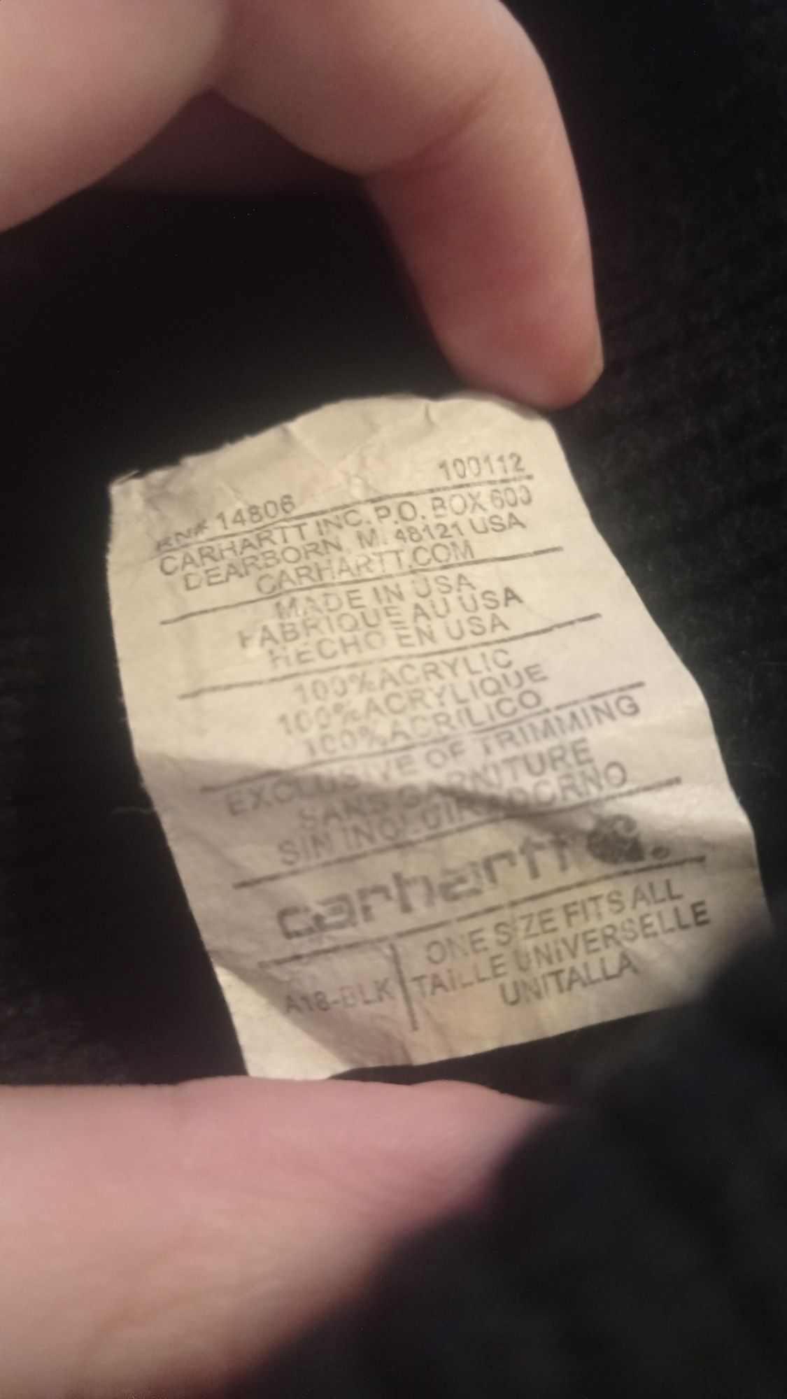 Шапка Carhartt оригинал
