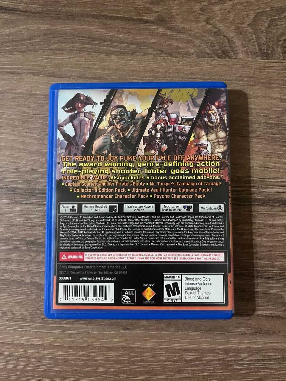 Borderlands 2 ігра для ps vita