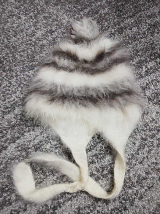 Czapka zimowa dziecięce rozmiar 128cm 5-6 lat stan idealny