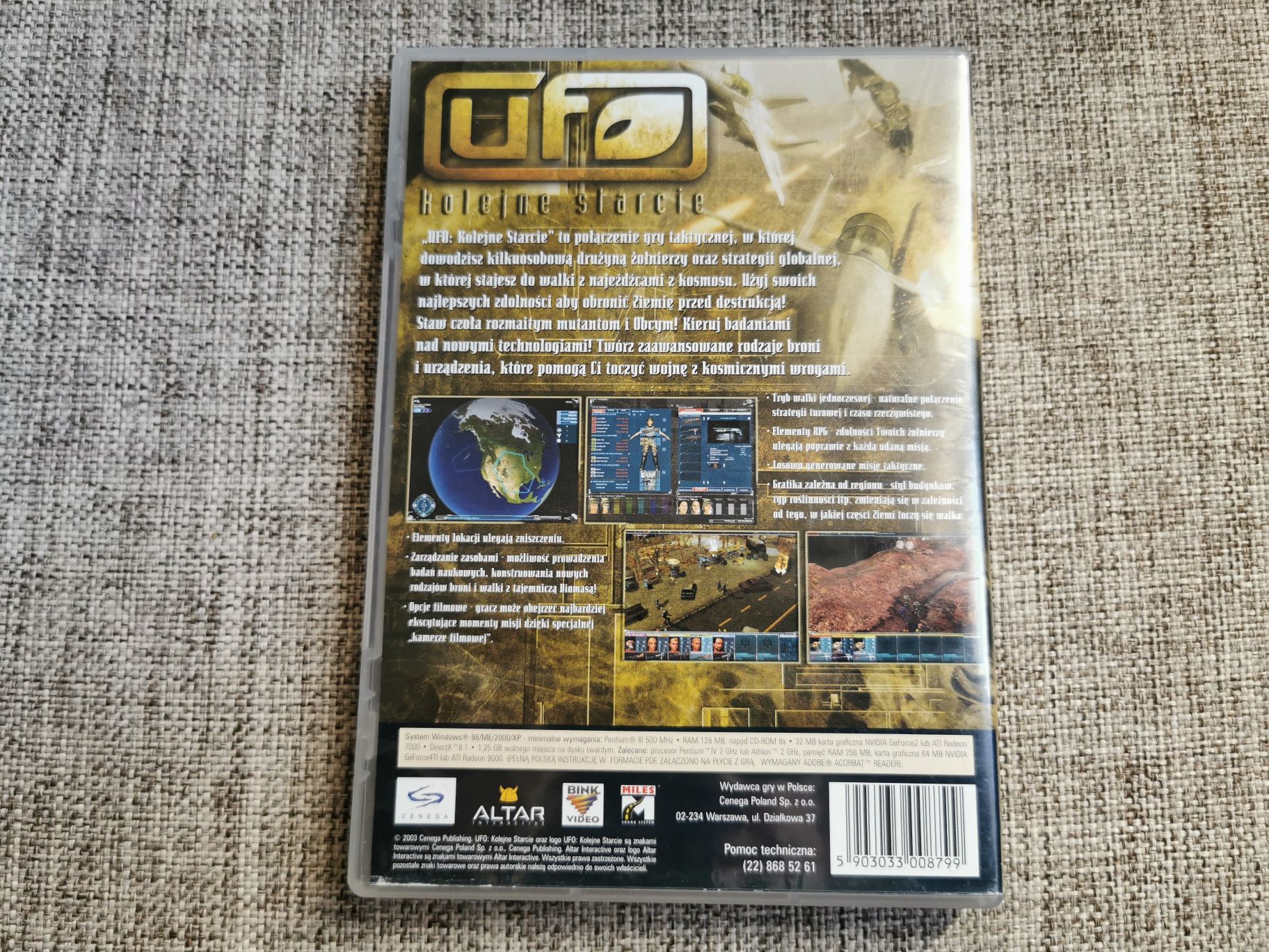 Gra PC DVD - UFO kolejne starcie