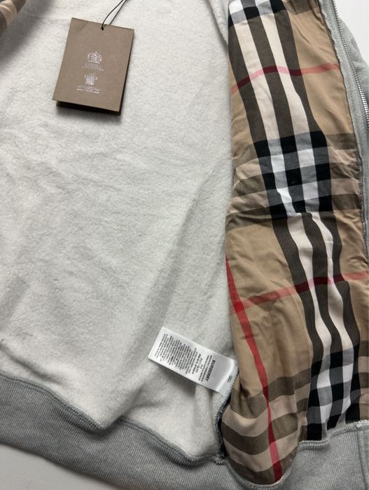 Зіп худі Burberry чоловіча | зіпка барбері топ якість