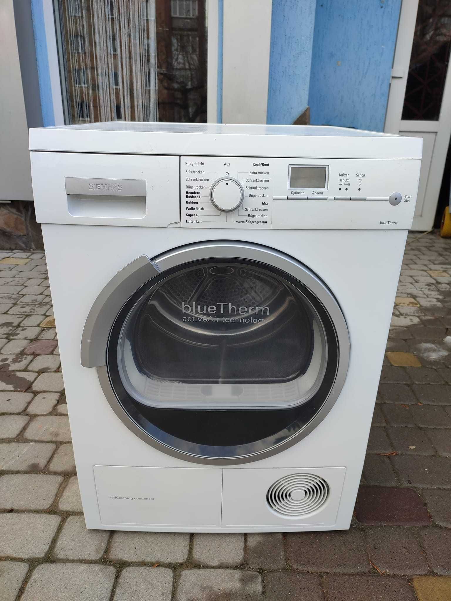 Сушильна машина  Сіменс Siemens IQ700 WT46W561 7 кг А++ тепловий насос