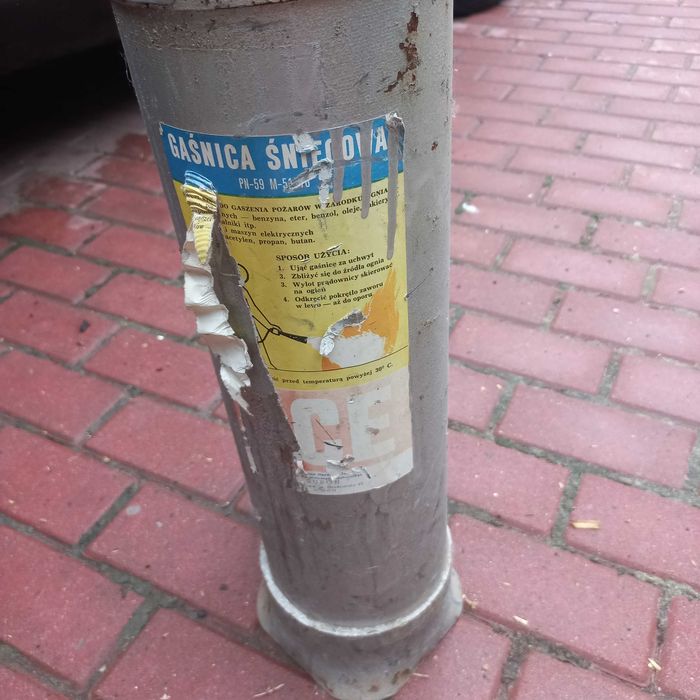 Stara gasnica śniegowa