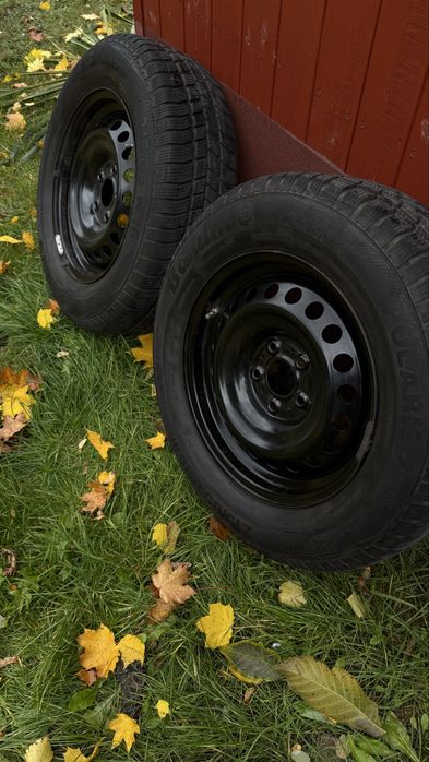 4 Koła zimowe Nissan Qashqai felgi stalowe opony Barum  215/65 R16