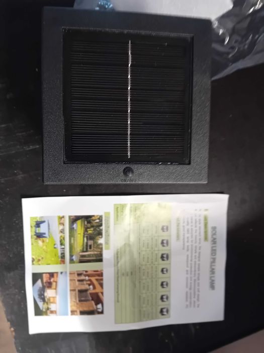 Lampka solarna ogrodowa